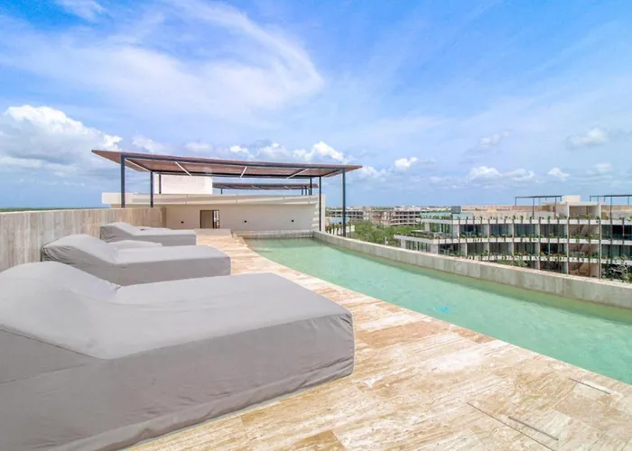 Temple Paradise Luxury 6 Min From Appartement Tulum